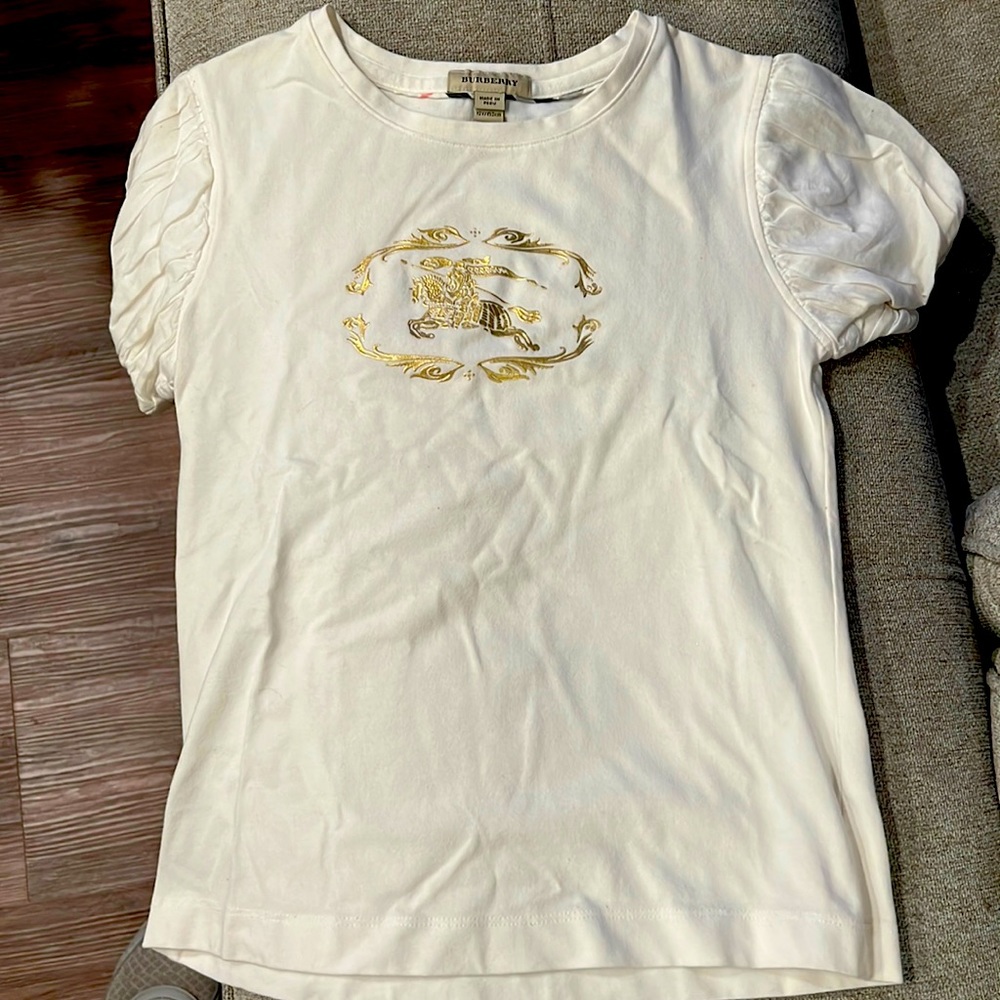 Burberry 12y girl tshirt